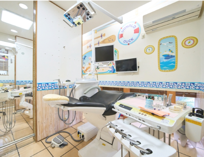 ワクワクするデザイン！お子さまも楽しく通院